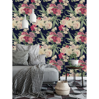 Peel & Stick Floral Wall Mural