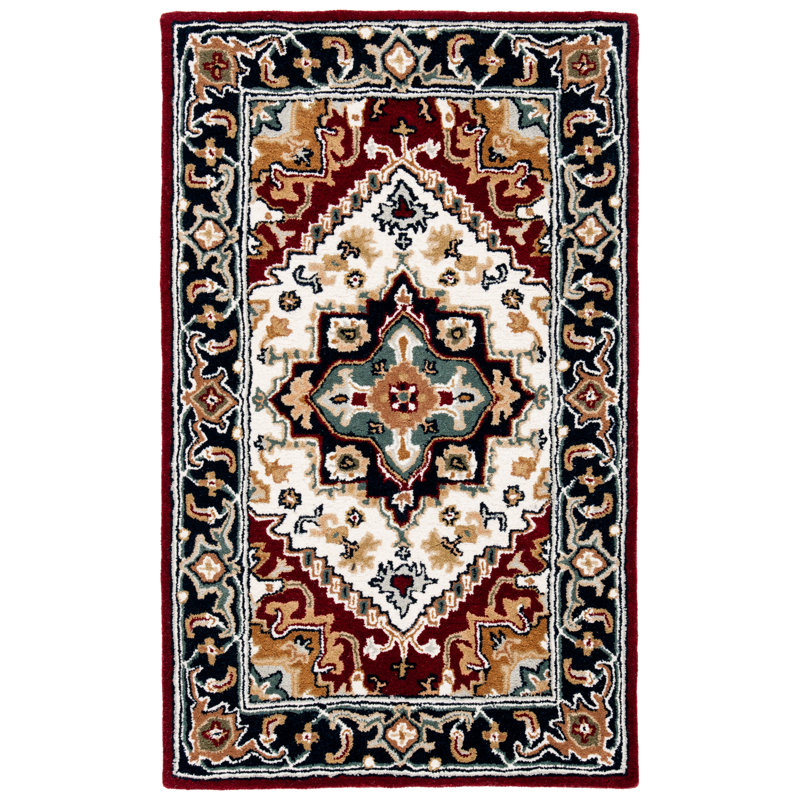 Wahcheechee Hand Tufted Wool Oriental Rug, Rectangle 2'3" x 4'