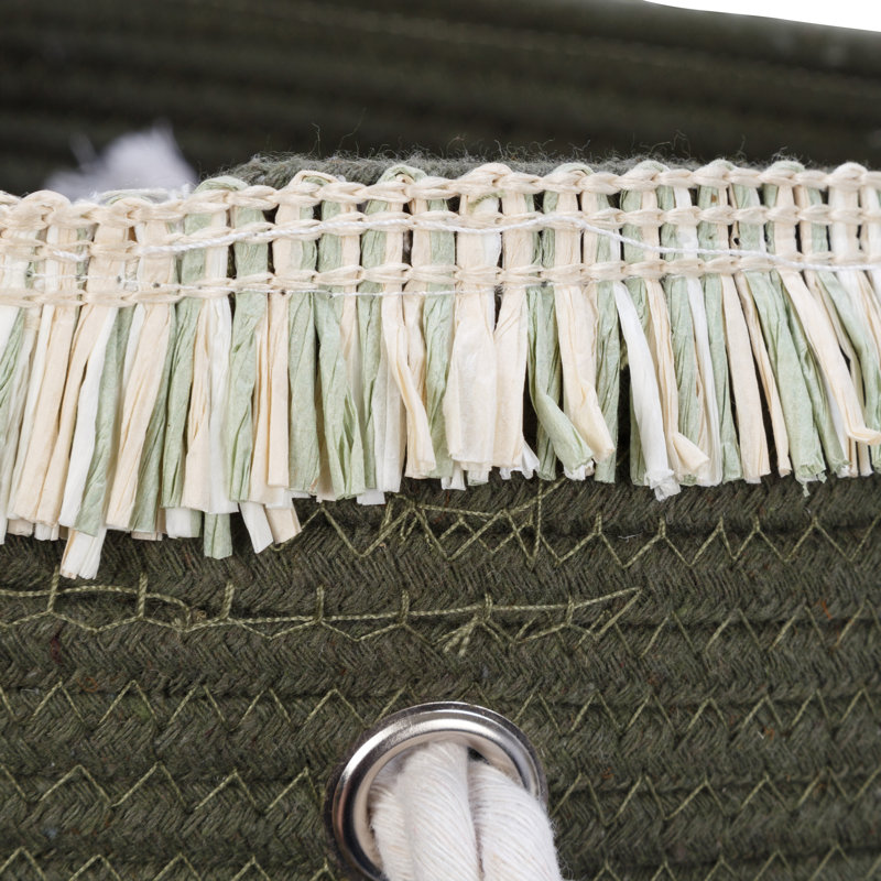 Ensemble de paniers en tissu 3 pièces
