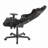 Techni Sport Adjustable Reclining Ergonomic Swiveling PC & Racing Game Chair in Black