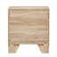 Table de chevet 2 tiroirs Natural