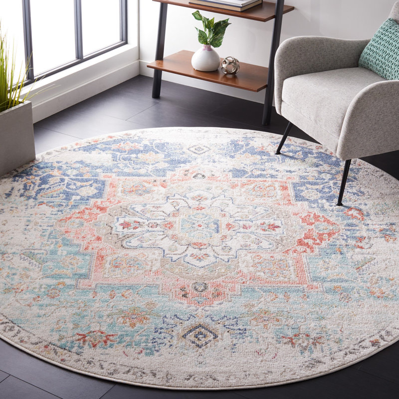 Phoenix 500 Performance Southwestern Rug, Round 6'7"