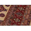 Tapis oriental rouge en laine noué à la main 8 pi 1 po x 9 pi 7 po Lovorko