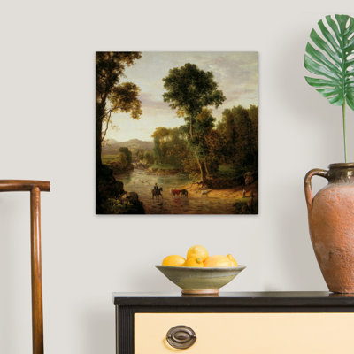 «Crossing the Ford», reproduction sur toile