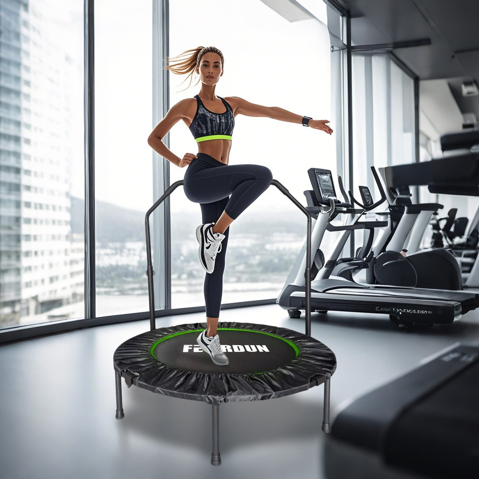 Wayfair 4uniq Fitness Trampoline UFURYRIDE 48