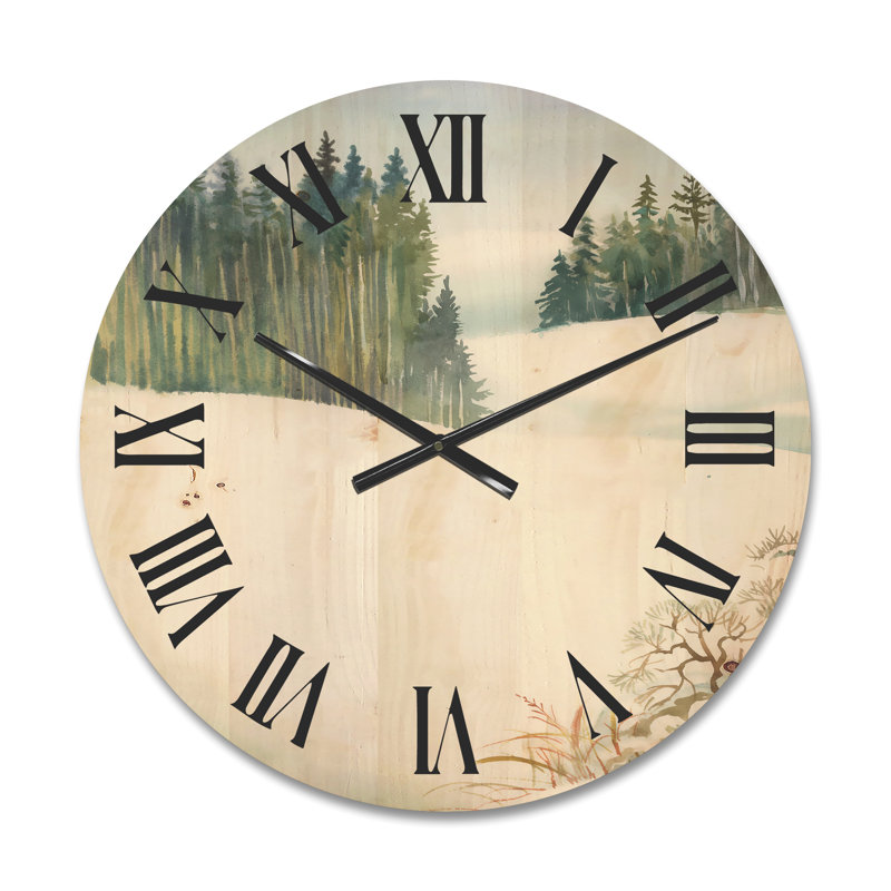 Horloge murale pin, Moyenne