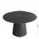 Farmhouse Style Round Barrel Dining Table - Space-Saving Modern Design for Small Spaces