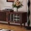 Mid-century rare design wooden TV cabinet