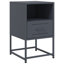 Angeliese 36 cm W Steel Bedside Table-934719162