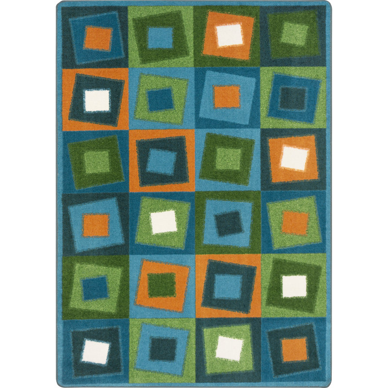 Tapis Off Balance, Rectangle 5 pi 4 po x 7 pi 8 po