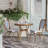 Rylan Indoor/Outdoor Commercial Glass Top Bistro Table-1190103910