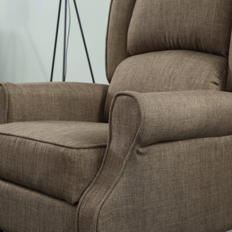 Fauteuil de massage Finnley, Tissu brun