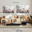 Harnek, fleurs de coquelicots rouges-106046627