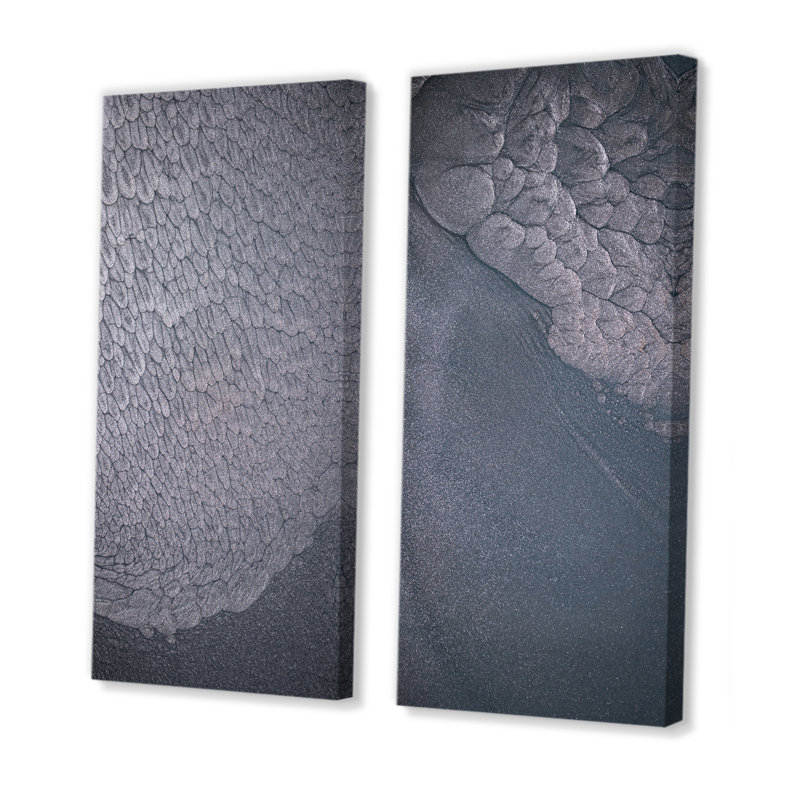 «Luxury Grey», impression sur toile 2 pièces, Toile tendue, H 20 po x l 24 po x P 1 po