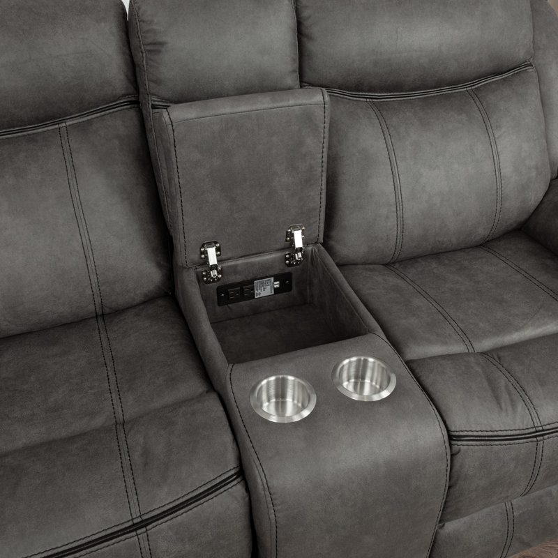 Gideon Grey Manual Reclining Sectional