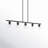 Bargas 5-Light Dimmable Linear Pendant-1406734817