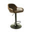 Winfield Swivel Upholstered Adjustable Height Counter Stool with Metal Frame-31916401