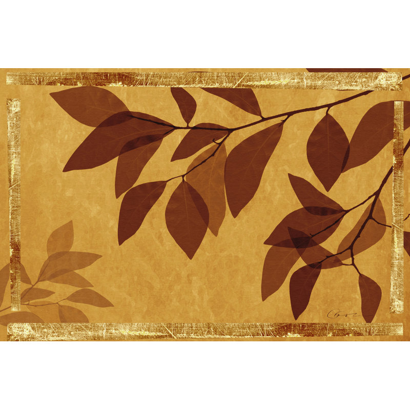 Ghost Leaves II by Noah Bay - Wrapped Canvas Print, 30cm H x 46cm W x 3.8cm D