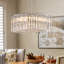 Lustre rond en cristal 8 lumières Maxten