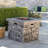 30" Propane Fire Pit, 40,000 , Grey. Build. Make Your Outdoor Area A Relaxing Haven Pit In Materials. Up Backyard And Garden Nights