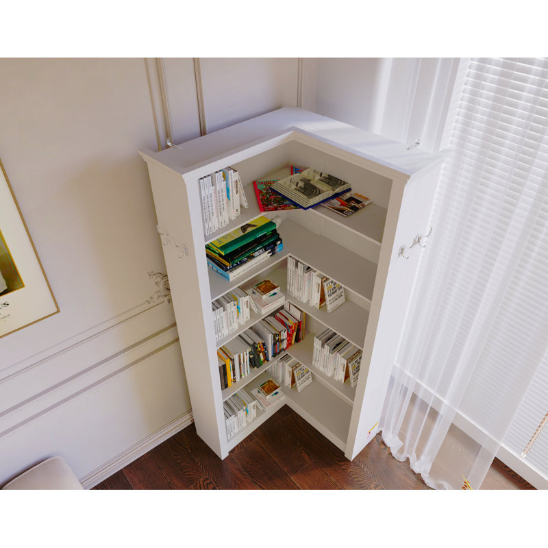 Corner Bookshelf