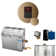 MS 7.5 kW (7500 W) Steam Shower Generator Package with round iTempo Control and Accessories