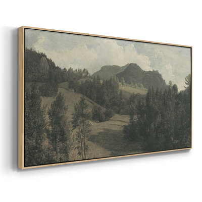 Série paysage - Dxci - Toile tendue avec châssis encadré - Prêt à être accroché