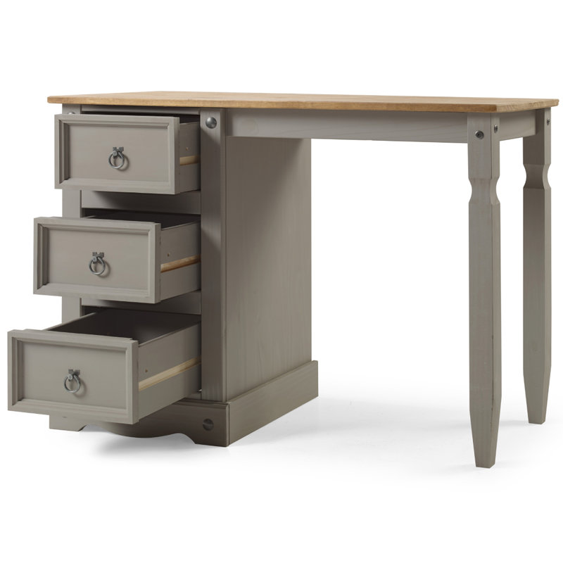 Cavazos Vanity, Gray/Antique Brown
