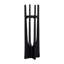 Porte-bougie pilier en métal et aluminium avec cadre géométrique moderne et base sculpturale - Décoration contemporaine élégante-1940539622-1940539623