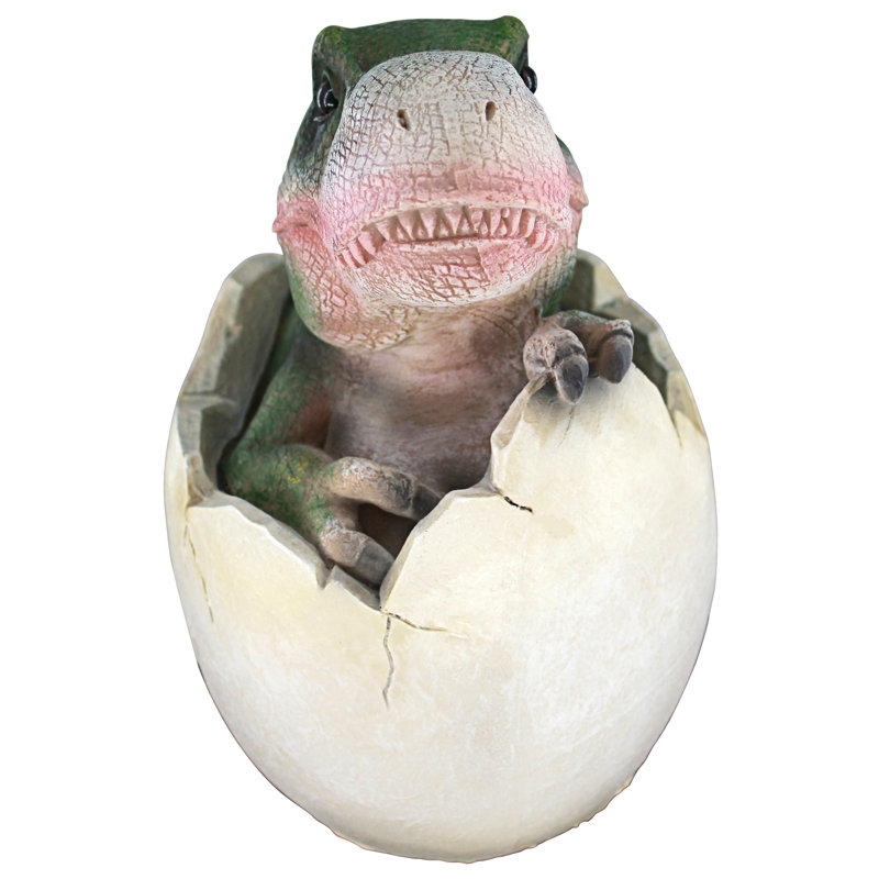 Sculpture pour oeuf baby dino tyrannosaure rex