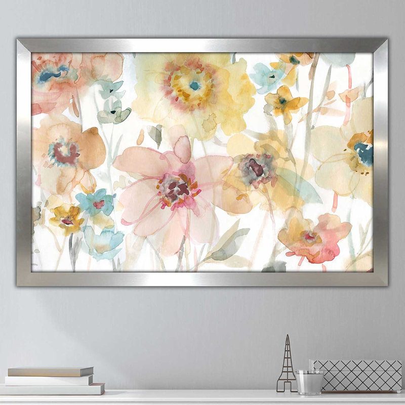 «Soft Spring II» par Carol Robinson - reproduction de cadre photo, H 21,5 po x l 27,5 po x P 0,75 po