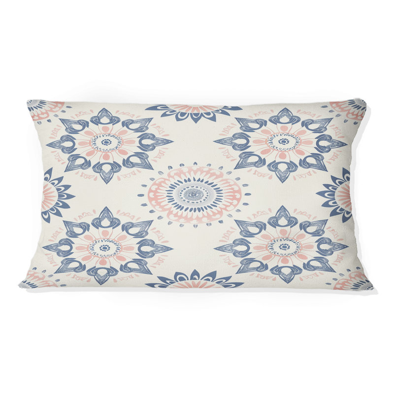 Coussin Boho, Forme rectangulaire, H 12 po x l 20 po