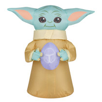 Anime Embroidery Baby Yoda Sits - A.G.E Store