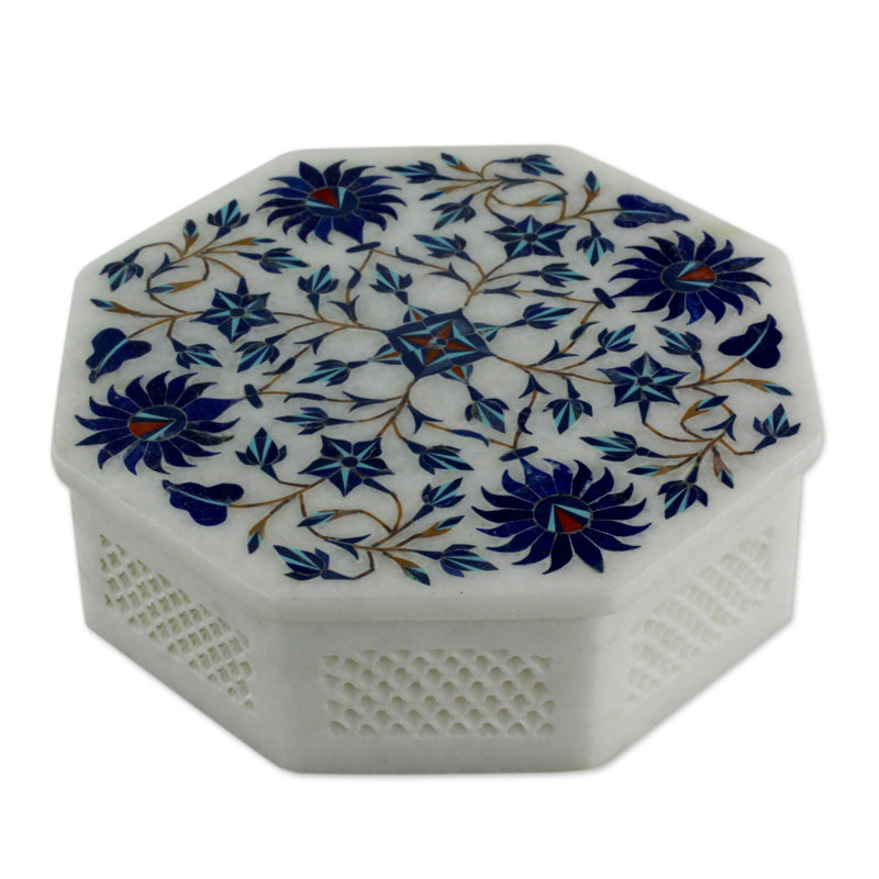 Boîte à bijoux bouquet