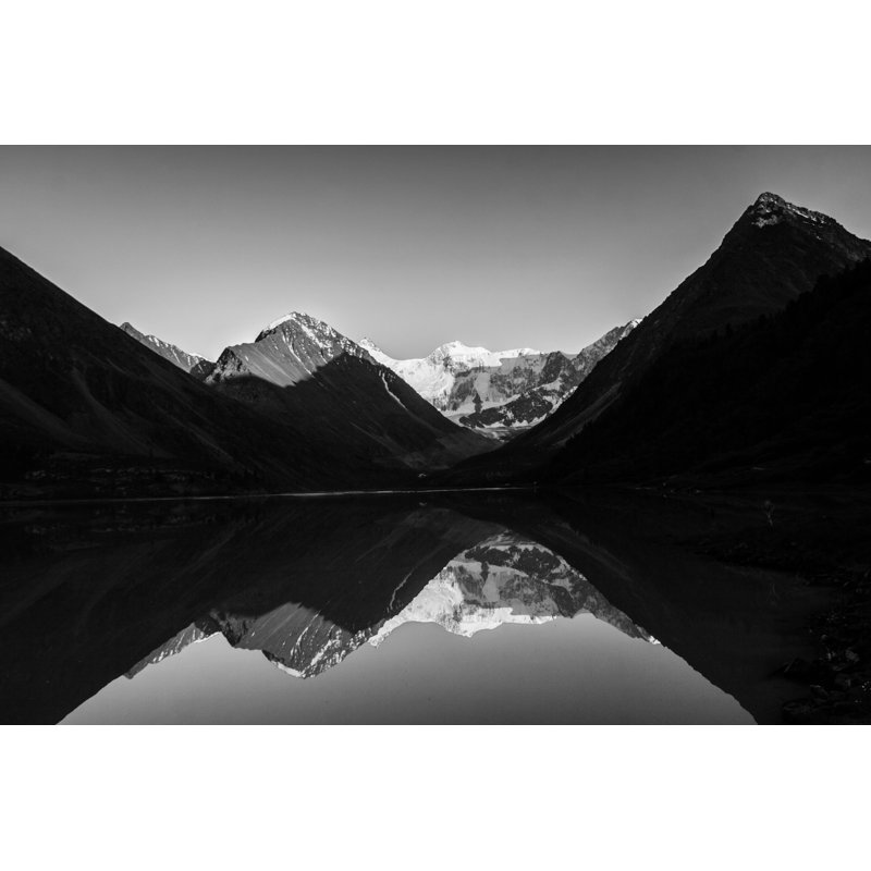 Mountain Lake - Wrapped Canvas Print, 61cm H x 91cm W x 3.8cm D