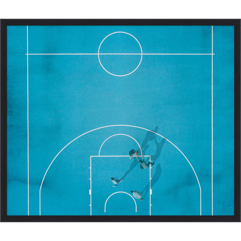 Basketball Court Print by Thom Filicia