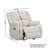 Roundhill Furniture Blitz Transitional Manual Recliner-112677252