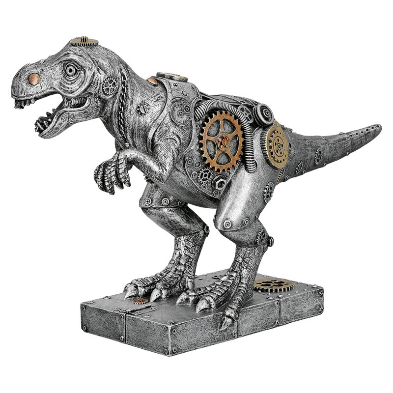 Virgile Resin Statue Decorative Object