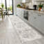 Tapis gris pastel en chenille de coton gris et pastel Lacasa-122634988