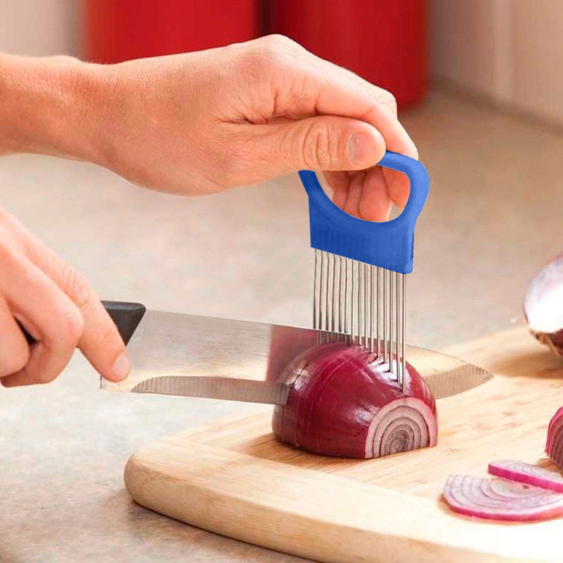 Fixateur en acier inoxydable Tomate à légumes en acier inoxydable convenant aux outils de cuisson sécuritaires pour les travailleurs de la cuisine