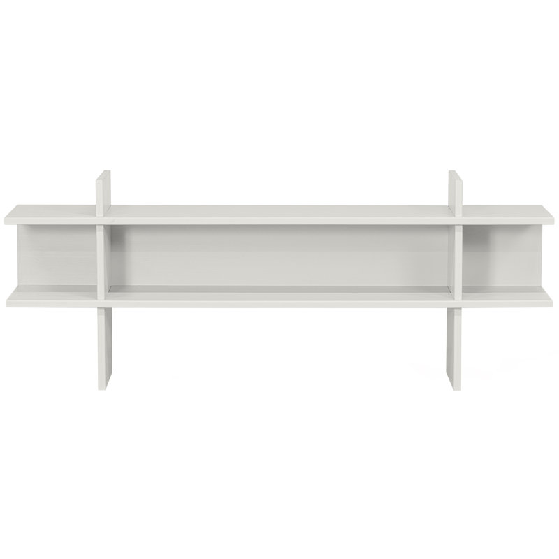Jana Solid Wood End Table, White