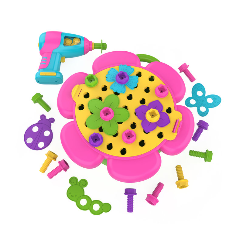 Design et perceuse Flower Power Studio