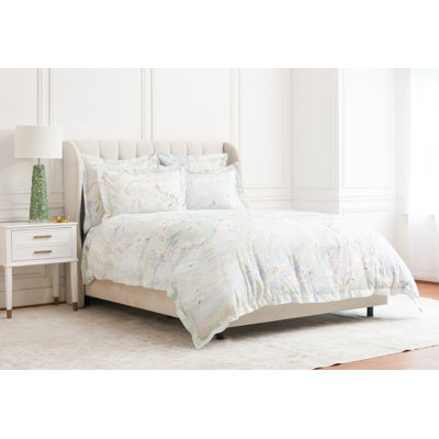 Marble Sea Glass Cotton Sham