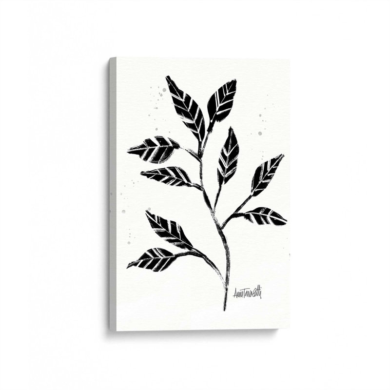 «Black and White Botanicals V»