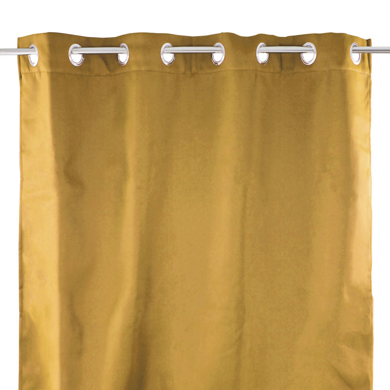 Tala Blackout Curtain Single Panel, Yellow