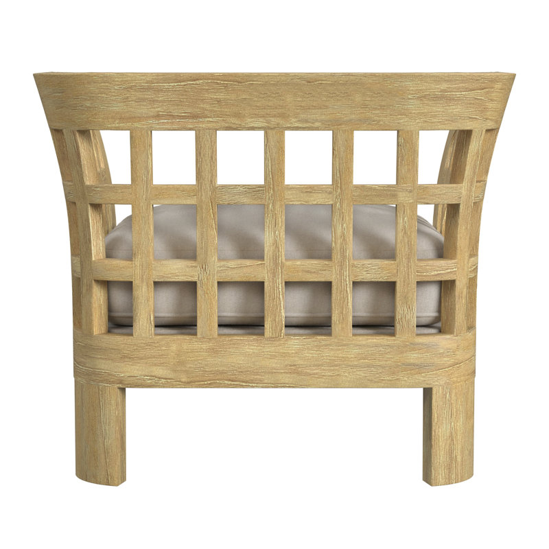 Monhegan Teak Outdoor Lounge Chair