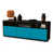 Turquoise / Matte Anthracite