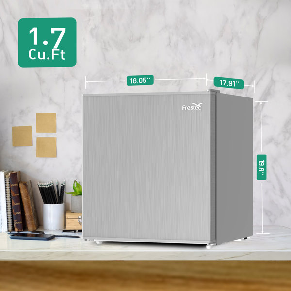 Frestec 4.7 CU' Refrigerator, Mini Fridge with Freezer, Compact  Refrigerator,Small Refrigerator with Freezer. - AliExpress