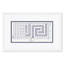 White Figure 11, 10 & 9 Framed
