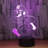 Mario Illusion LED Lamp, 3D Light Experience